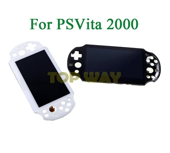 10VNT Originalus LCD Ekranas Su Frame Skaitmeninis Surinkti Pakeitimo PS Vita 2000 PSV2000