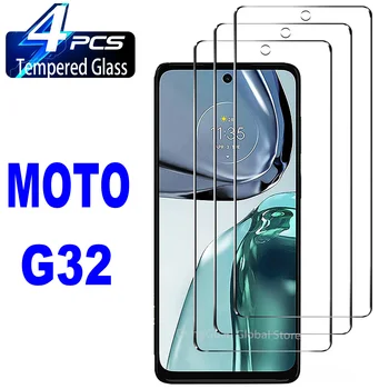 2/4Pcs Grūdintas Stiklas Motorola Moto G32 Screen Protector, Stiklo Plėvelė