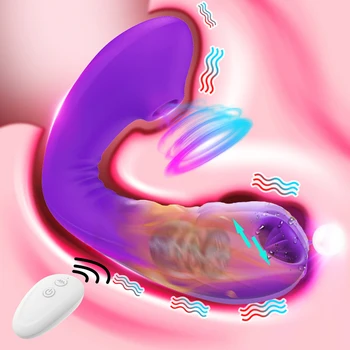 Belaidis Nuotolinio Valdymo Klitorio Mamos Spenelių Vibratorius G Spot Dildo Moterų Analinis Stimuliatorius Kelnaitės Dulkių Suaugusiųjų Gyvis Žaislas