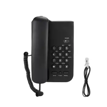 Corded Ryšio Telefono ID Ekranas Aiškus Garsas laisvų Rankų Skambinimas ir antžeminių laidinių telefono linijų Telefonai, skirti Pagyvenusiems Office Mokykla