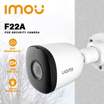 IMOU F22A 1080P HD IP67 Stebėjimo Kameros, Apsauganti Mini WIFI Naktinio Matymo Jutiklis Lauko Kamera su PoE Žmogaus Aptikimo