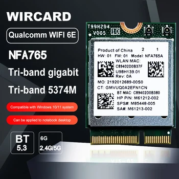 NFA765 WiFi Kortelės Mudule 2400Mbps Spartus 2.4 G/5G/6G Belaidžio ryšio Modulis, 