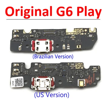 Originalą Motorola moto G6 žaisti USB Doko Jungtis Įkrovimo lizdas Flex Kabelis USB Įkroviklio Kištuką Flex Kabelis, Remontas, Dalys