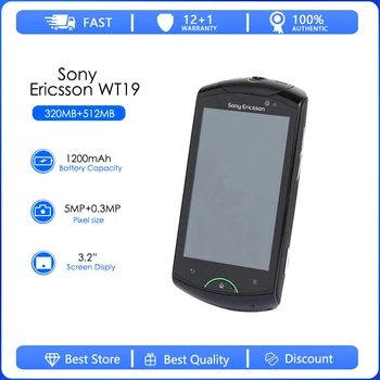 Sony Ericsson Live su Walkman WT19 Restauruotas-Originalus WT19i Atrakinta Mobiliojo Telefono 