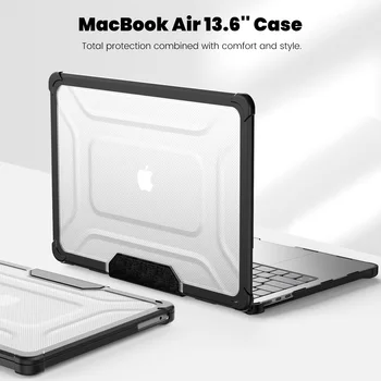 Sulankstomas Atramą Padengti MacBook Air13.6 Colių 2022 M2 A2681 Sunkiųjų Atsparus Smūgiams Viso Kūno Apsaugos Tikslios Išpjovos Atvejais