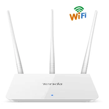 Tenda F3 Wireless 300Mbps Router Paprasta Sąranka anglų Kalba Sistema, Wifi 300Mbps 3*Išorinė Antena 5dBi Namų