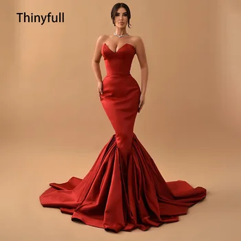 Thinyfull Nuostabiu Undinė Prom Chalatai Seksualus Vakaro Suknelės Brangioji Oficialus Suknelė Vakare Šalis Suknelė 2023 Užsakymą