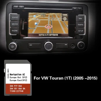 Tinka VW Touran (1T) (2005 -2015) GPS CID Žemėlapį, Sat NAV Navigaton Kortelės