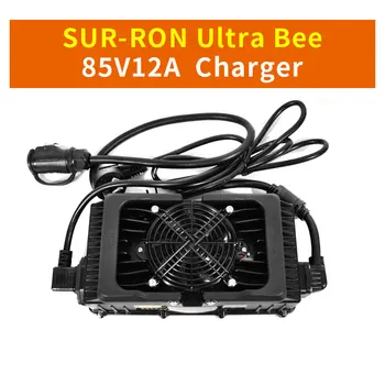 Už SUR-RON Ultra Bičių 85V12A chatger origial Priedai sur ron Ultra Bičių dirtbike offroad SURRON įkroviklis
