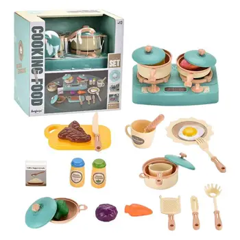 Virtuvės Apsimesti Žaisti Žaislai Pagaminti Iš Aukštos kokybės ABS Medžiagos Dovana Vaikams Mergaitėms, Berniukams, Vaikams Naudotis Vaikų Vaizduotę