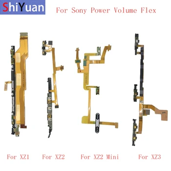Įjungimo Išjungimo Mygtukas Garsumo Switch Valdymo Flex Kabelis Juostelės Sony XZ1 XZ2 XZ2 Mini XZ3 Galios Apimtis Šoninis Mygtukas Flex