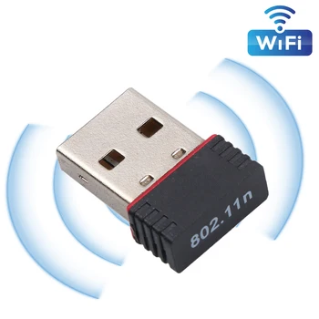 150Mbps Mini USB Bevielio Wifi Adapteris Wi fi Tinklo LAN Kortelės 802.11 b/g/n RTL8188 Tinklo plokštė PC Stalinis Kompiuteris