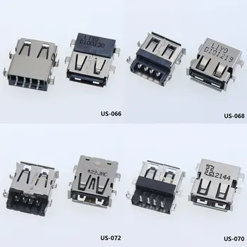 1pcs Micro USB Įkrovimo lizdas Pakeitimo Moteris Vyras Lizdas USB 2.0 Sąsaja, USB A Tipo Standartinis Uosto Litavimo Jungtis, Lizdai