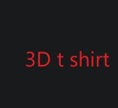 3D drabužius grafika labai kietas prarasti plius dydis marškinėliai žmogui gyvūnas