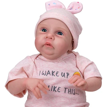 48cm Reborn Baby Lėlės Kūdikio Miley Tikroviška Lėlė Silikono Vinilo Naujagimiai, Minkštos Lėlės, Žaislai Vaikams Dovanos Vaikams