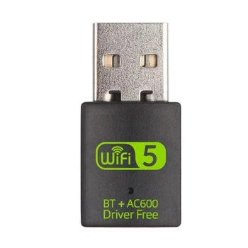 600Mbps USB Wifi Adapterį 2.4 G&5 ghz Dual-Band 600M Belaidžio tinklo Plokštę, 