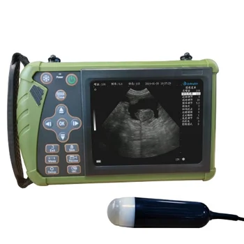CE Patvirtintas Veterinarijos nešiojamų gyvūnų nėštumo diagnostikos delninis skaitytuvas ultragarso aparatas