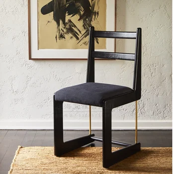 Individualų Ramioje Retro Namų Restoranas, Valgomasis Kėdė Dizaineris Stiliaus Medžio Masyvo Kėdės Modelis Kambarių B&B Bendrosios Baldai