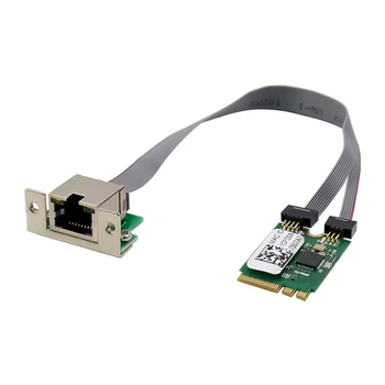 M. 2 A+E KLAVIŠĄ, 2.5 G, Ethernet LAN Kortelės RTL8125B Pramonės Valdymo Tinklo plokštė PCI Tinklo Adapteris