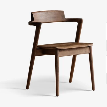 Mediniai Ergonomiškas Valgomojo Kėdės, Modernaus Dizaino, Prabangus Makiažo Vintage Valgomojo Kėdės, Virtuvės Poltrona Dizaino Baldai, Valgomojo Kambario