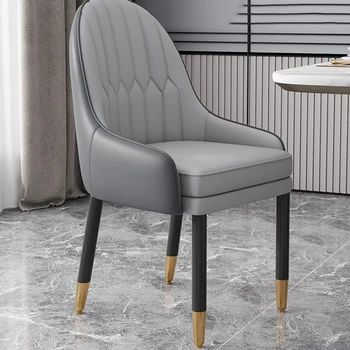 Oda Mediniai Poilsio kambarys, Valgomojo Kėdės Šiaurės Modernus, Ergonomiškas Patogios Kėdės Dizaineris Šalies Sillas De Comedor Baldai WJ30XP