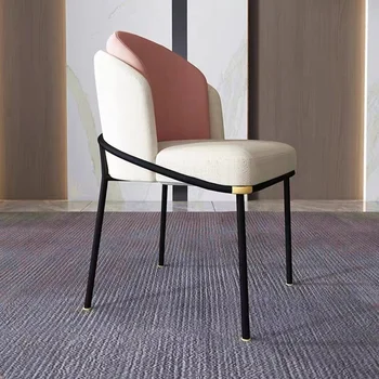 Prabanga Šiaurės Valgomojo Kėdės Modernus Dizainas Minimalistinis Atsipalaiduoti Valgomojo Kėdės Atlošas Odininkas Silla Comedor Namų Baldai WZ50DC