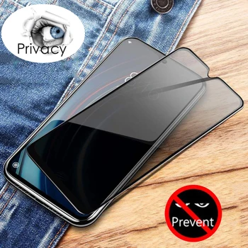 Privacy Screen Protector For Samsung Galaxy A10 A20 A30 A50 A70 A80 A90 A10s A20s A30s A50s A70s Anti Spy Peeping Grūdintas Stiklas