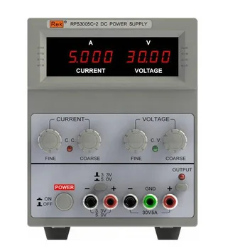 RPS3005C-2 aukšto tikslumo Linijinis DC maitinimo šaltinis 30V5A 4-bitų ekranas
