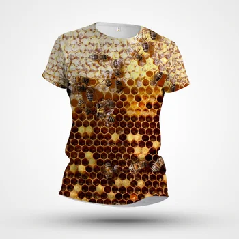 Vyriški T-shirt 3D Vyrų Atvėsti Vasaros Modelis Gatvės Mados Apvalios Kaklo marškinėliai Tinka Vyrų Atsitiktinis Negabaritinių Viršuje Drabužiai