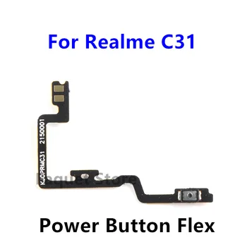 Įjungimo IŠJUNGIMO Mygtukas Flex Kabelis Realme C31 / RMX3501 Išmanųjį telefoną Dalys