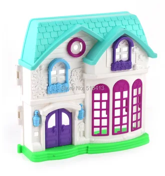Žaisti Žaislai Graži Mergaitė Namas Temą Suite Villa Vaikams Plastiko Unisex Tiesioginės Prekybos 2021